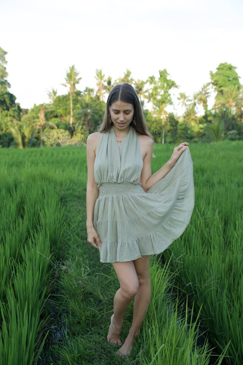 Sunlace Backless Dress