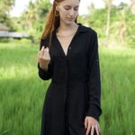 Dark Tide Shirt Dress