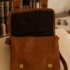 Arden Handmade Buffalo Leather Crossbody Bag – Artisan Collection