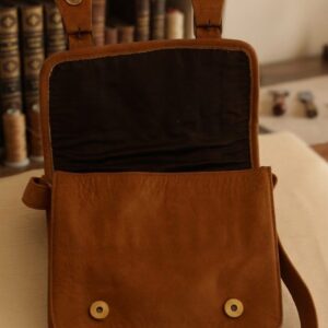 Arden Handmade Buffalo Leather Crossbody Bag – Artisan Collection