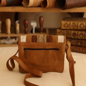 Arden Handmade Buffalo Leather Crossbody Bag – Artisan Collection