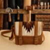 Arden Handmade Buffalo Leather Crossbody Bag – Artisan Collection