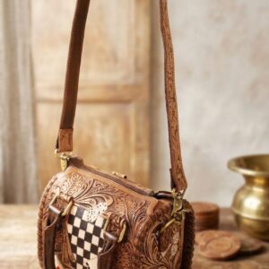 Mara Handmade Buffalo Leather Handbag – Artisan Collection