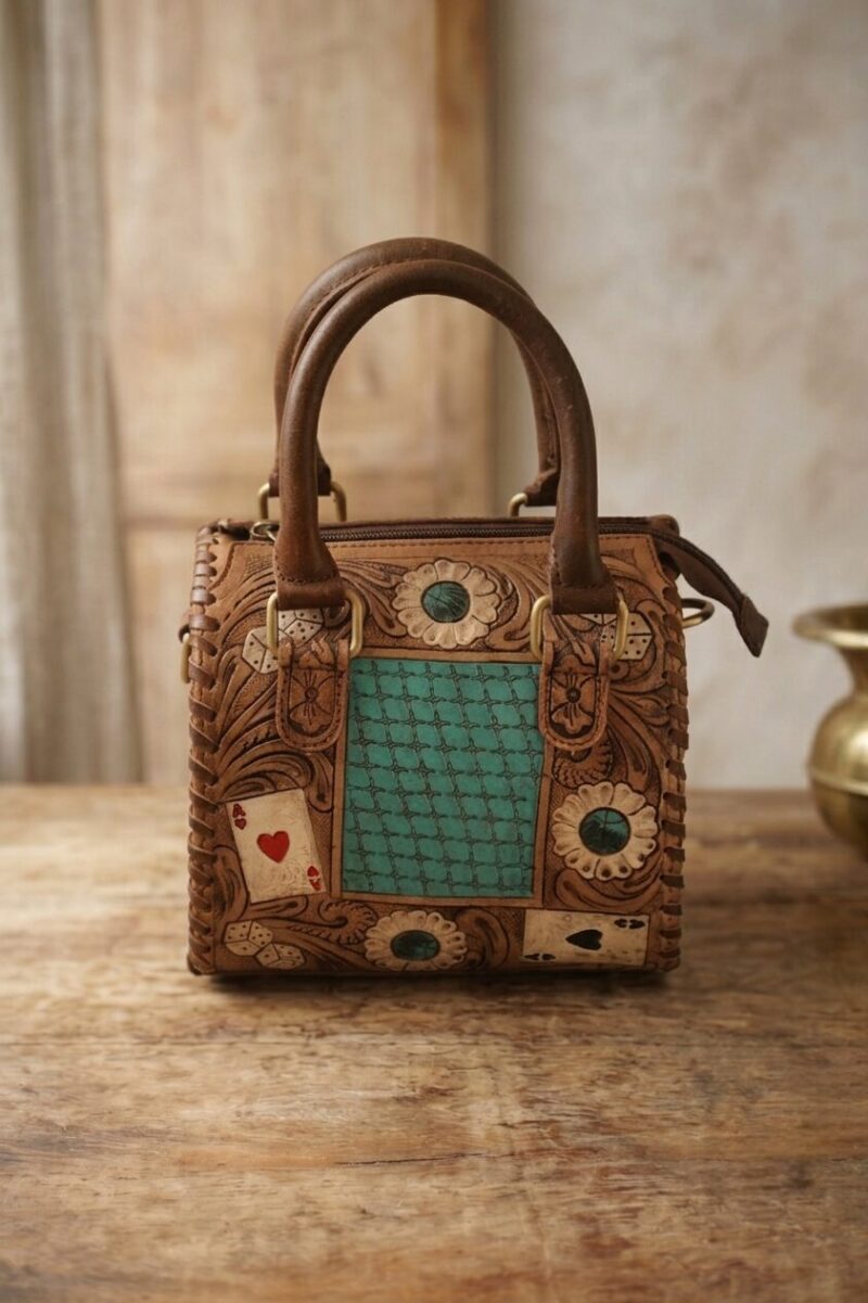 Mara Handmade Buffalo Leather Handbag – Artisan Collection