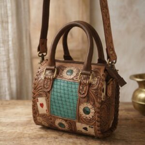 Mara Handmade Buffalo Leather Handbag – Artisan Collection
