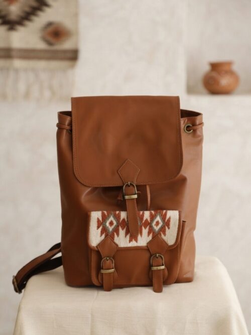 Nola Faux Leather Backpack – Artisan Collection