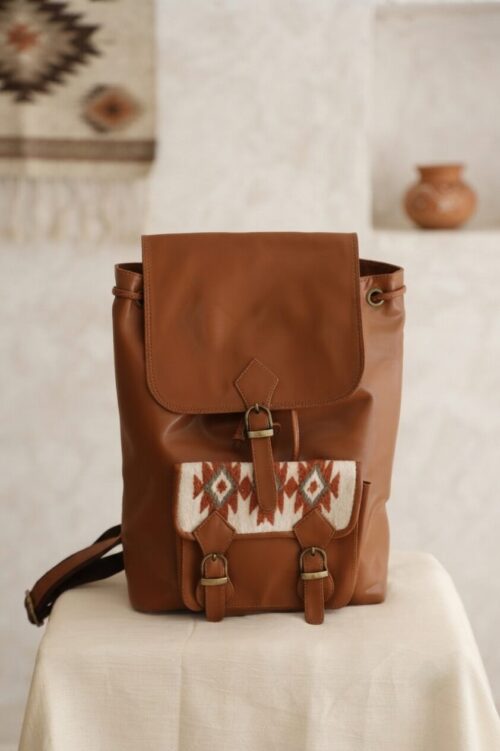Nola Faux Leather Backpack – Artisan Collection