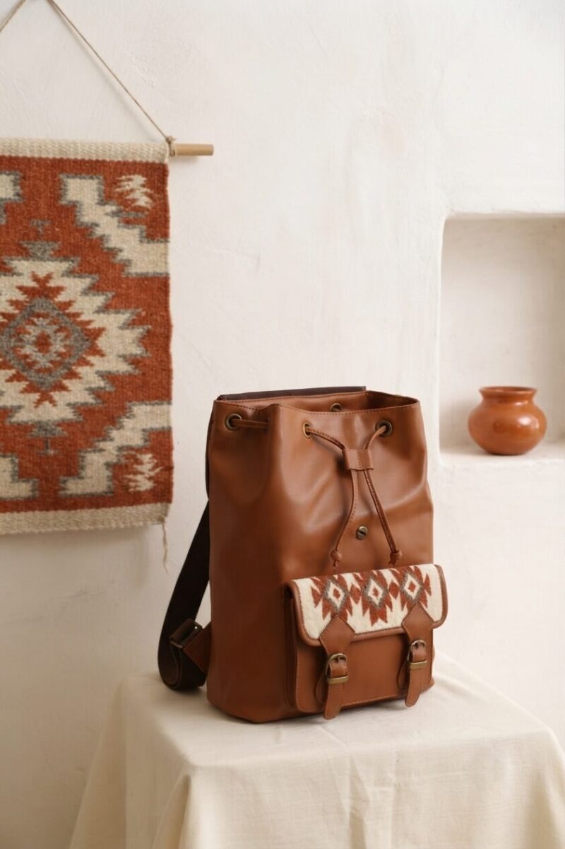 Nola Faux Leather Backpack – Artisan Collection