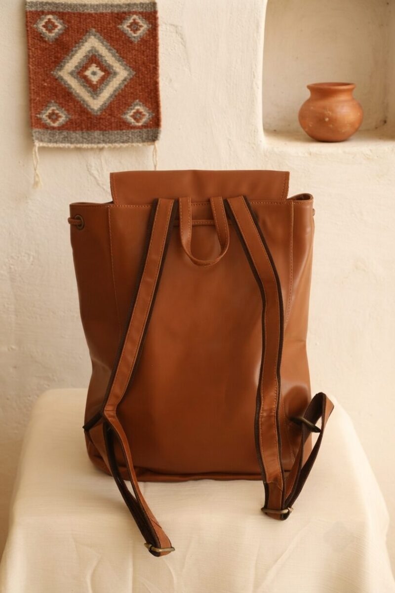 Nola Faux Leather Backpack – Artisan Collection
