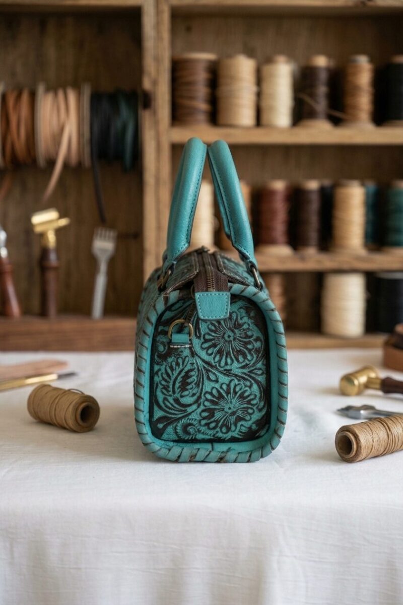 Mara Handmade Buffalo Leather Handbag – Artisan Collection