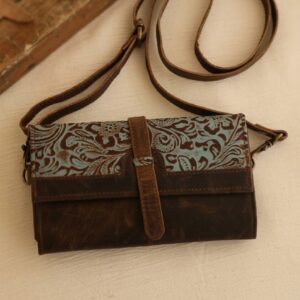 Sienna Crossbody Wallet – Floral Artisan