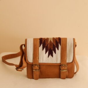 Arden Handmade Buffalo Leather Crossbody Bag – Artisan Collection