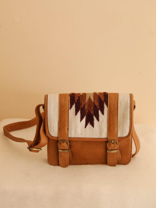 Arden Handmade Buffalo Leather Crossbody Bag – Artisan Collection