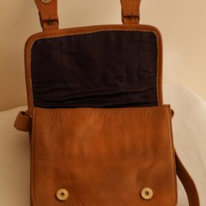 Arden Handmade Buffalo Leather Crossbody Bag – Artisan Collection