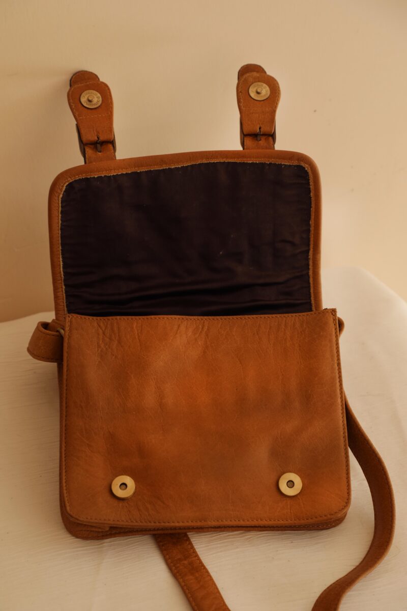 Arden Handmade Buffalo Leather Crossbody Bag – Artisan Collection