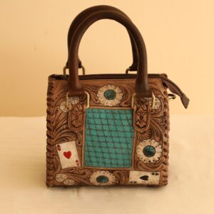 Mara Handmade Buffalo Leather Handbag – Artisan Collection