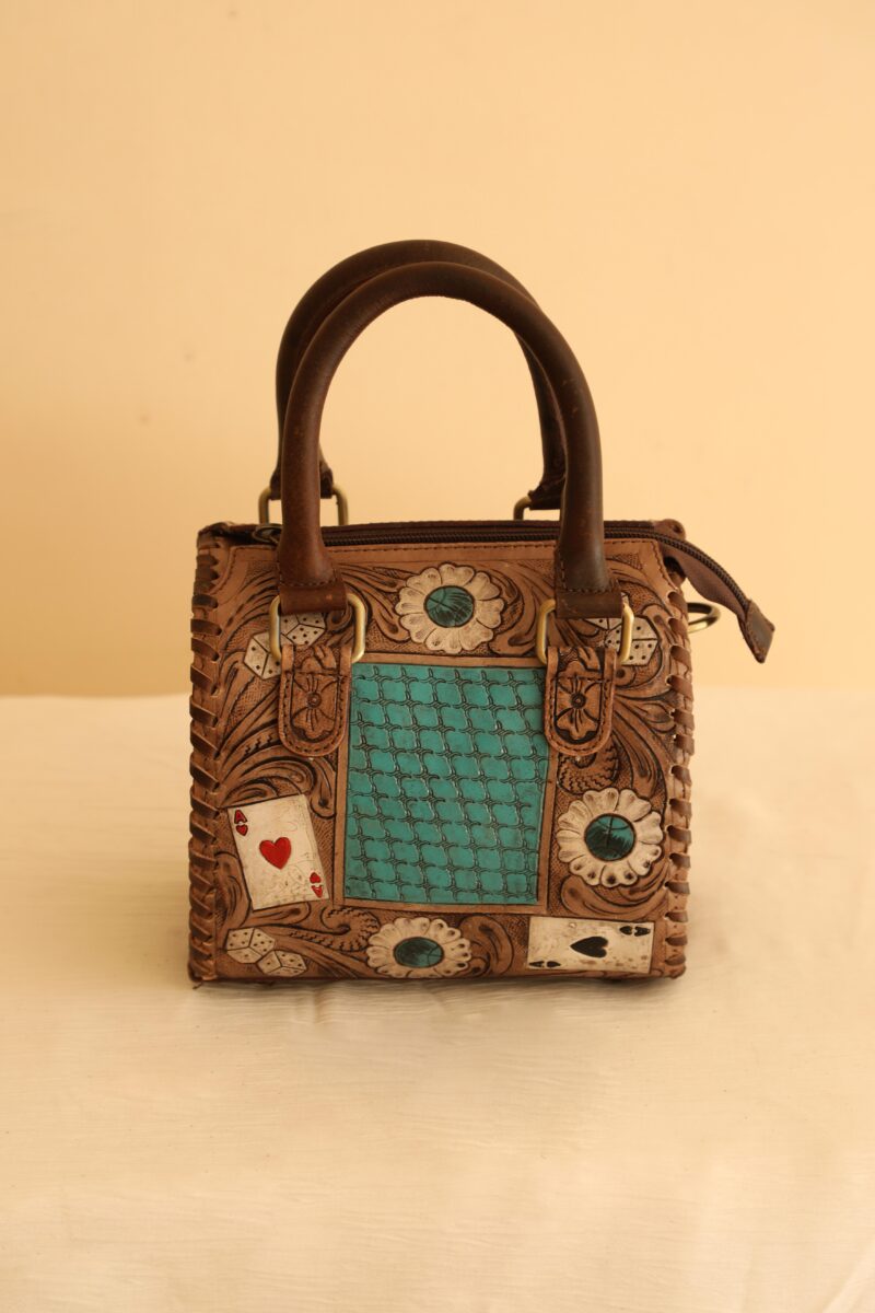 Mara Handmade Buffalo Leather Handbag – Artisan Collection