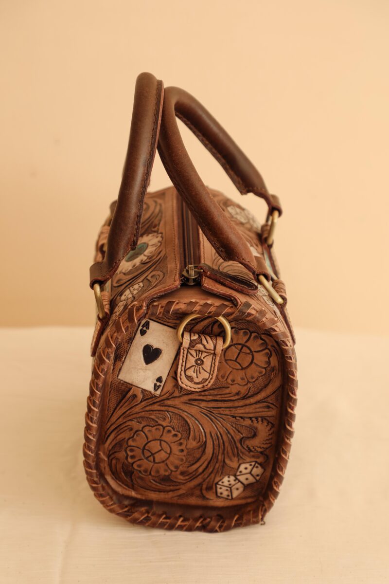 Mara Handmade Buffalo Leather Handbag – Artisan Collection
