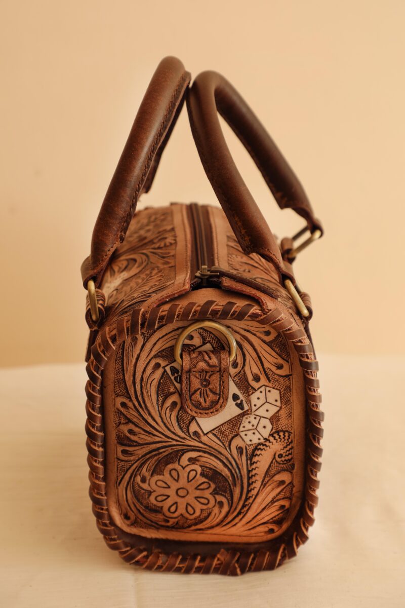 Mara Handmade Buffalo Leather Handbag – Artisan Collection