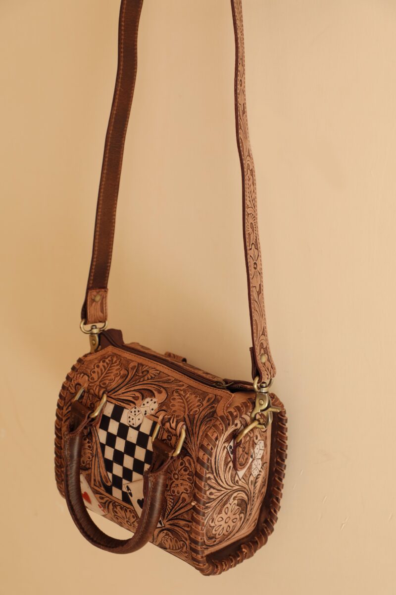 Mara Handmade Buffalo Leather Handbag – Artisan Collection