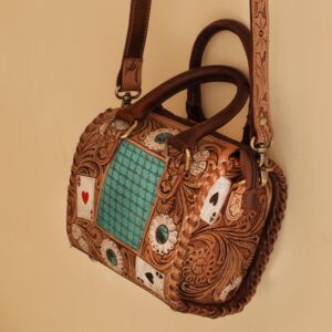 Mara Handmade Buffalo Leather Handbag – Artisan Collection