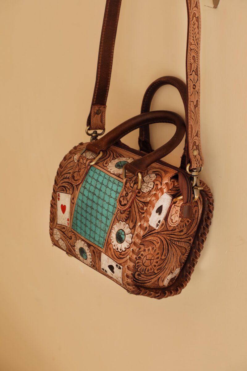 Mara Handmade Buffalo Leather Handbag – Artisan Collection