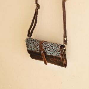 Sienna Crossbody Wallet – Floral Artisan