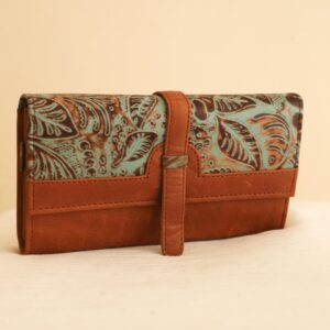 Sienna Crossbody Wallet – Floral Artisan