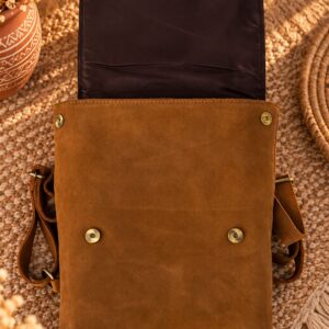Prairie Stitch Leather Backpack