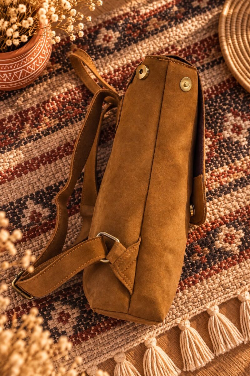 Prairie Stitch Leather Backpack