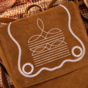 Prairie Stitch Leather Backpack