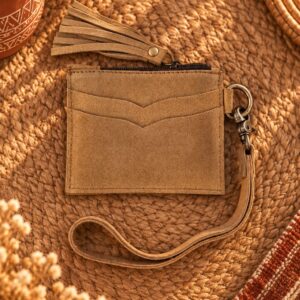 Hand-Stitched Western Leather Utility Pouch