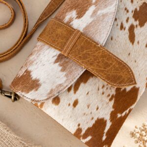 Western Hair-On Convertible Handbag