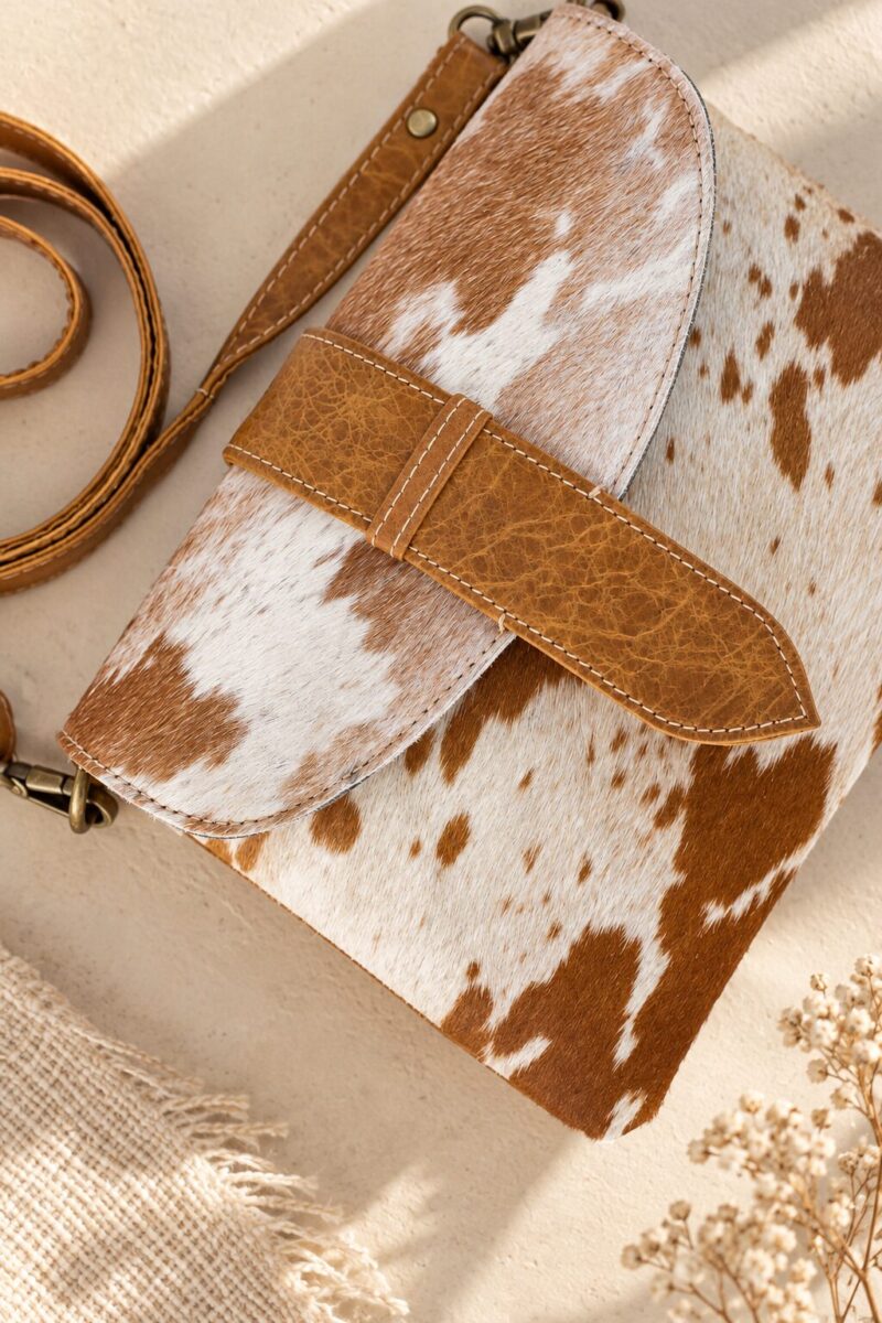 Western Hair-On Convertible Handbag