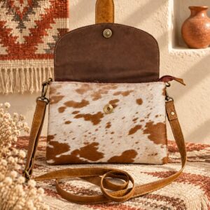 Western Hair-On Convertible Handbag