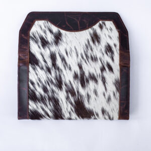 Goat Fur & Buffalo Leather Western Clutch
