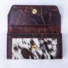 Goat Fur & Buffalo Leather Western Clutch