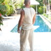 Printed Cotton Relaxed-Fit Trousers