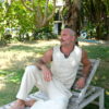 Raw Cotton V-Neck Vest