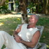 Raw Cotton V-Neck Vest