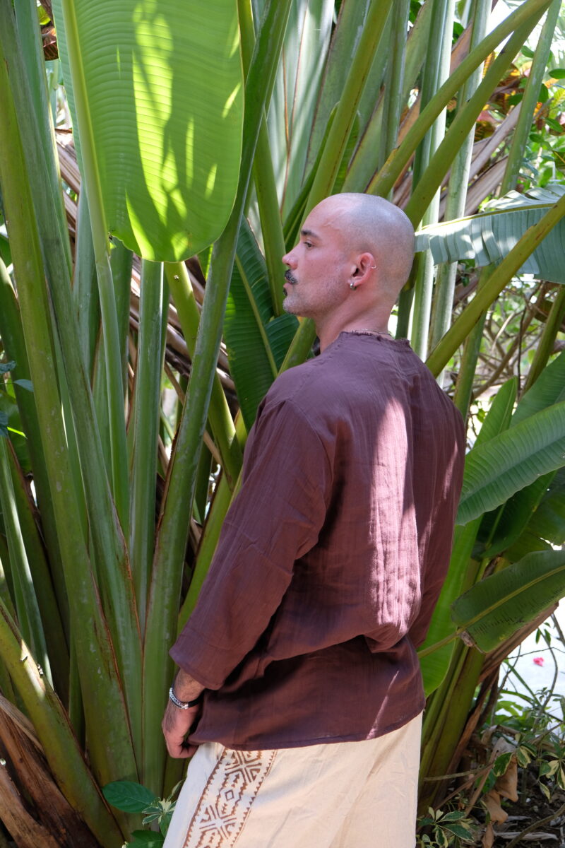 Relaxed Fit Gauze Cotton Tunic