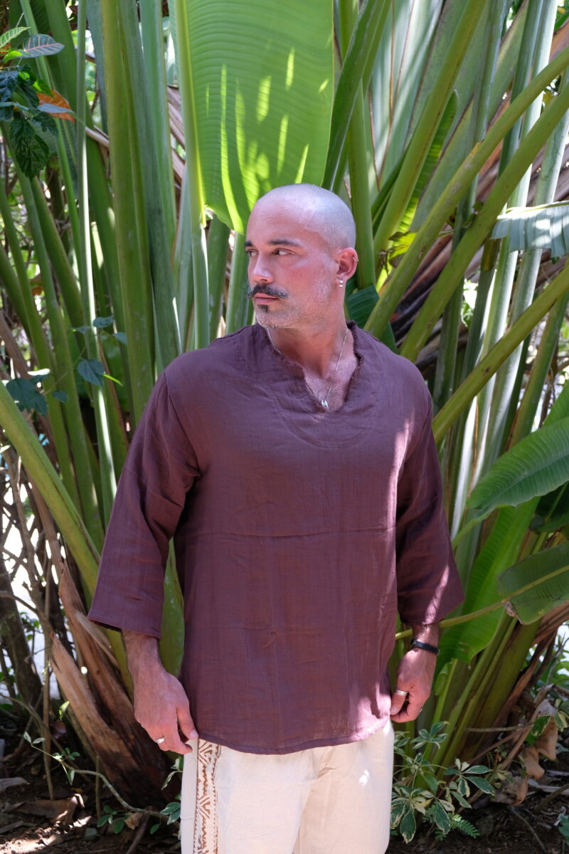 Relaxed Fit Gauze Cotton Tunic
