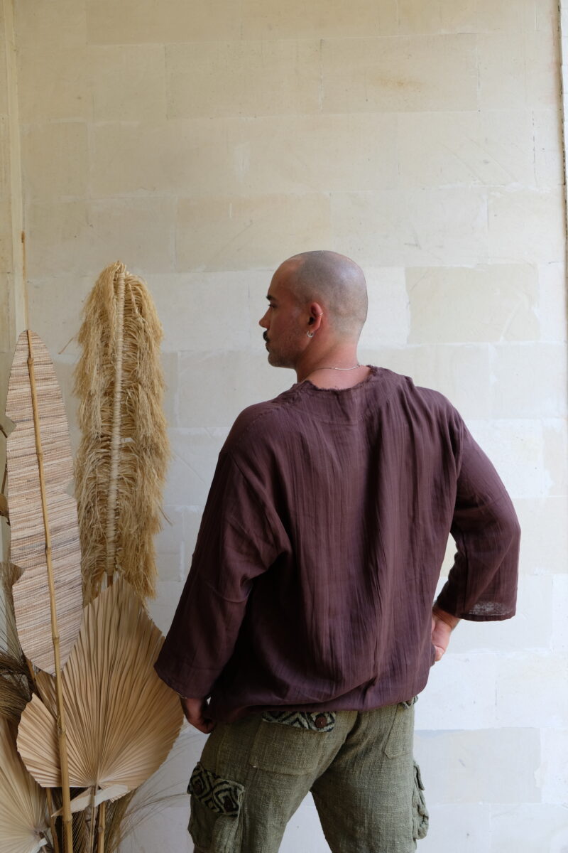 Relaxed Fit Gauze Cotton Tunic