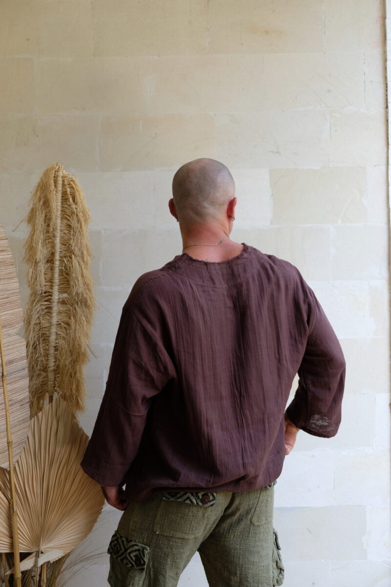 Relaxed Fit Gauze Cotton Tunic