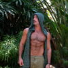 Unisex Hooded Shipibo Vest