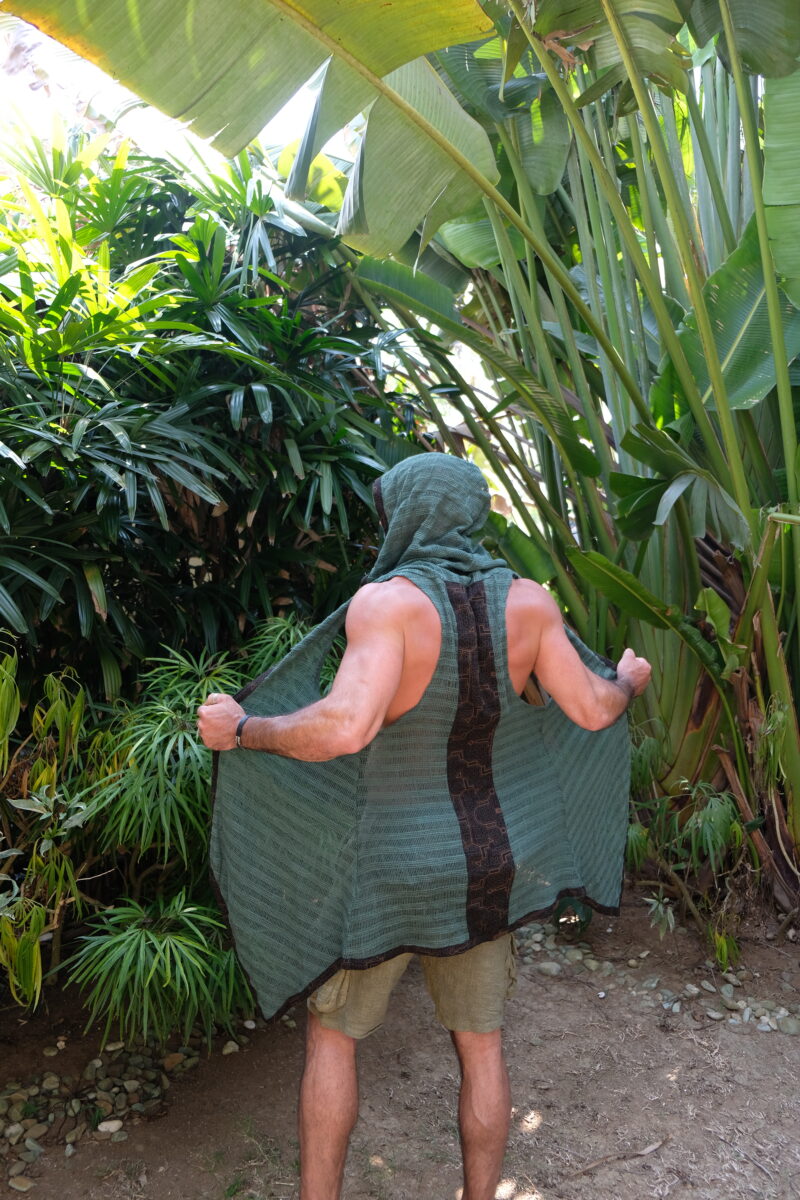 Unisex Hooded Shipibo Vest