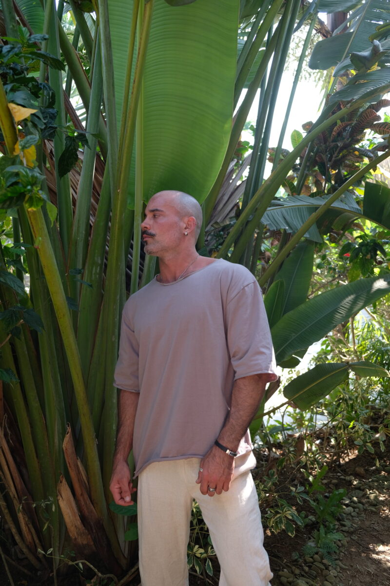 Stone Taupe Oversized T-Shirt