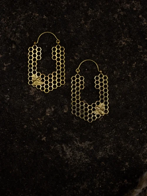 Honey Bee Earrings