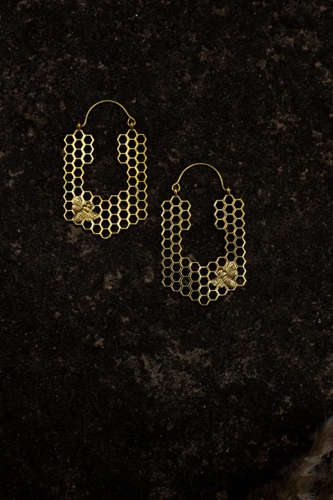 Honey Bee Earrings