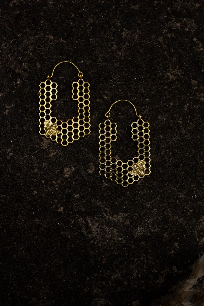 Honey Bee Earrings